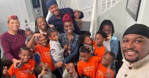 GG on 'Doubling Down With the Derricos' with the whole Derrico family.