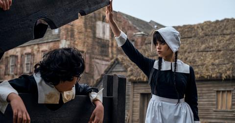 Eugene and Wednesday Addams