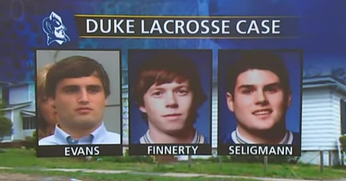 Duke lacrosse players accused of rape in 2006