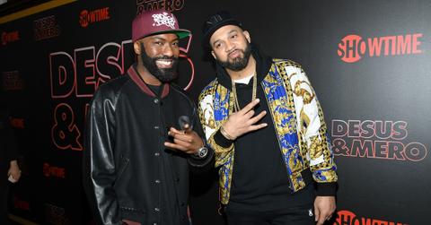 Desus Nice and The Kid Mero at the 'Desus & Mero' Premiere in 2019
