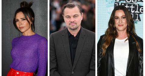 Victoria Beckham, Leonardo DiCaprio, and Alanis Morrisette