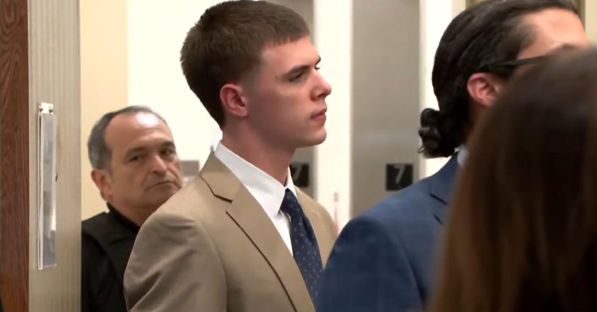 Thomas Stein leaving the court room after verdict