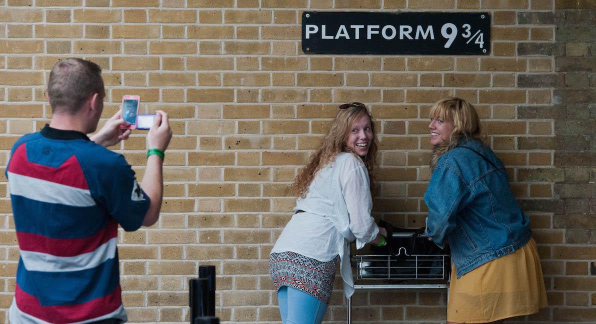 harry potter filmed kings cross