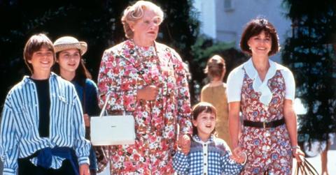 The cast in 'Mrs. Doubtfire'