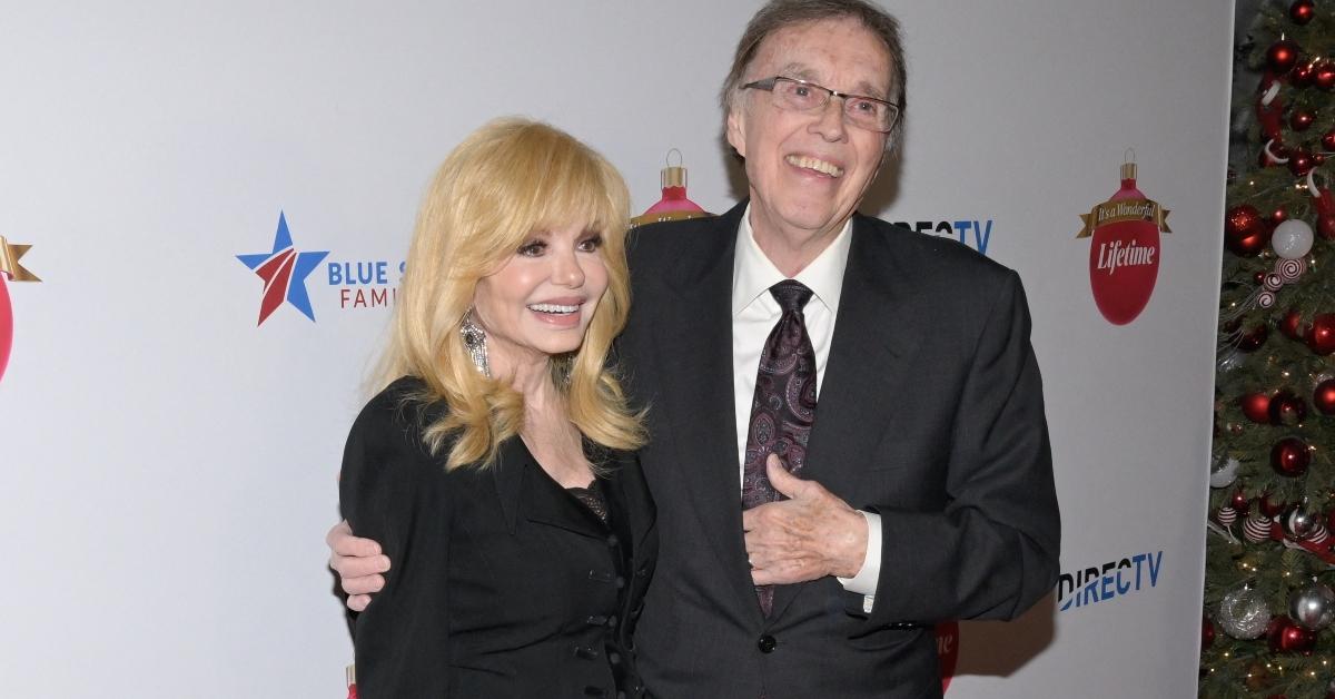 Loni Anderson and husband Bob Flick at a 2023 Lifetime/Blue Star Families Charity Event.