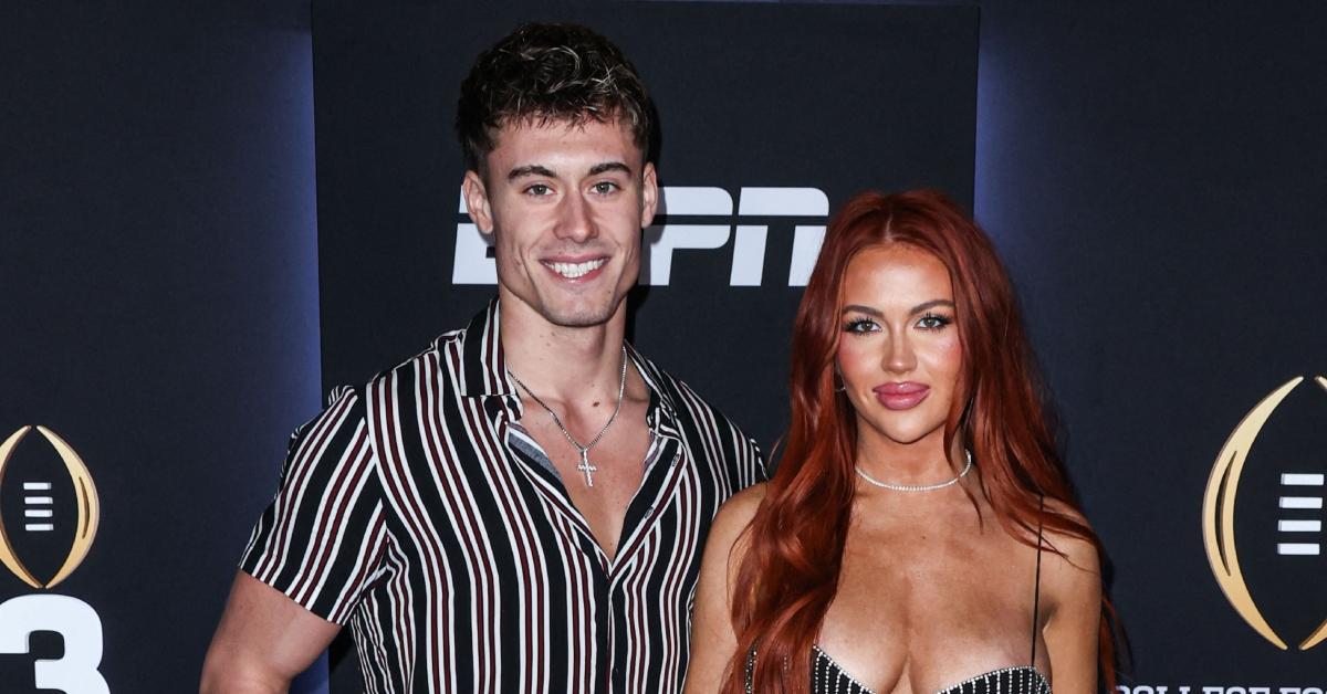 (l-r): 'Love Island USA' stars Isaiah Campbell and Sydney Paight