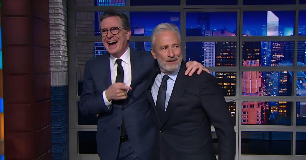 What Gift Did Jon Stewart Get Stephen Colbert? 