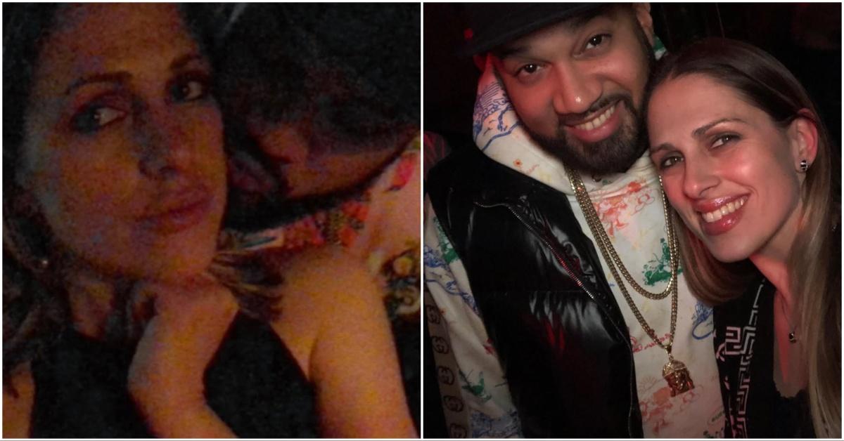 Photos of the Kid Mero with his wife on Instagram