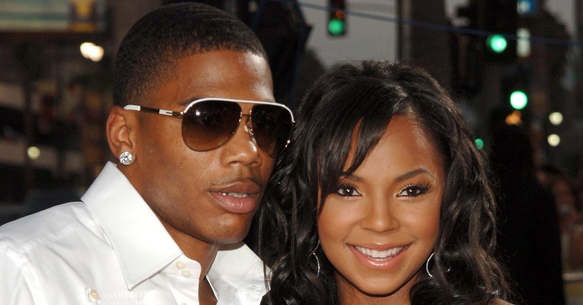 A throwback photo of Nelly and Ashanti together.