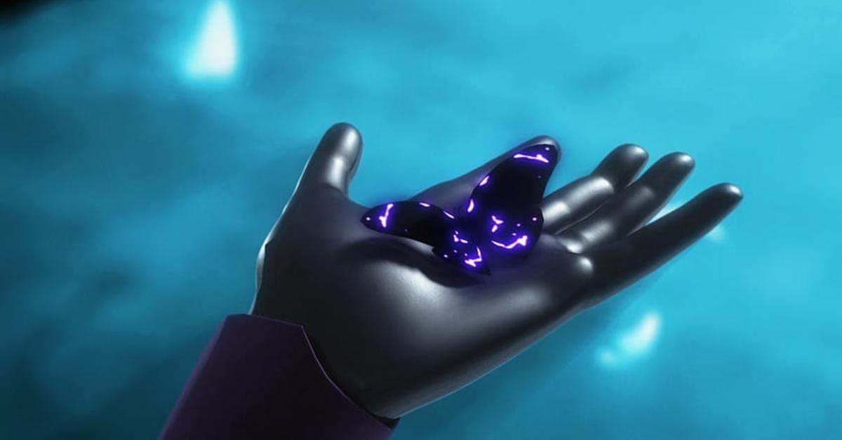 An akuma butterfly in Miraculous.