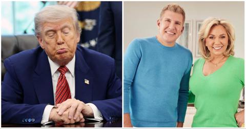 Trump Signs Executive Orders at the White House / Todd & Julie Chrisley show off their collective 40lbs weight loss in new Nutrisystem photoshoot