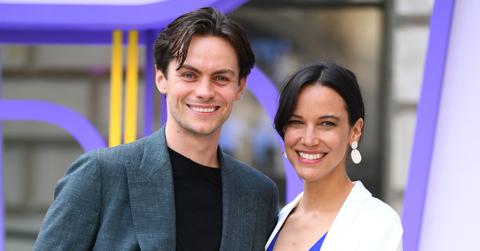 Freddy Carter and his wife, Caroline Ford attend the 2023 Royal Academy of Arts Summer Preview Party.
