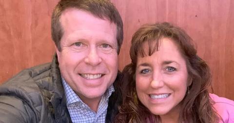Jim Bob and Michelle Duggar pose together in an Instagram selfie
