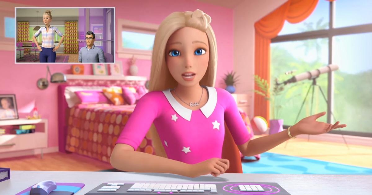 Barbie introducing her parents on 'Barbie Dreamhouse Adventures'