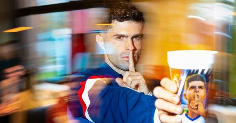 Christian Pulisic speaks to Team USA Chemistry
