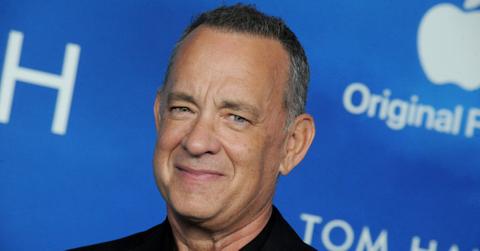 Tom Hanks at the premiere of 'Finch'.