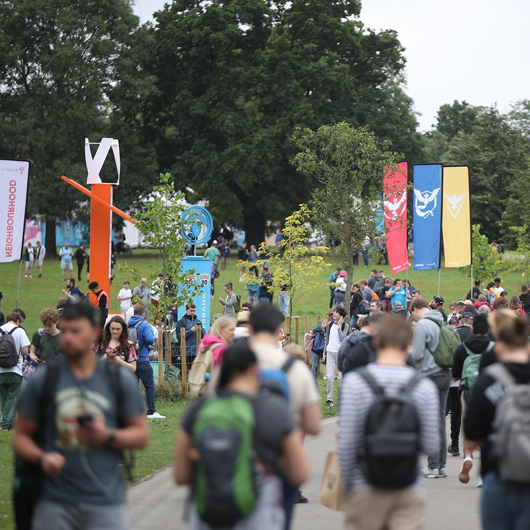 The in-person Pokémon GO Fest in London