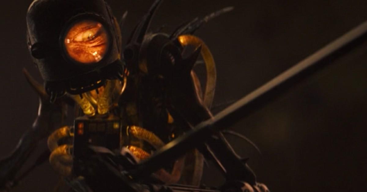 The cyborg in 'The Mandalorian' Season 3