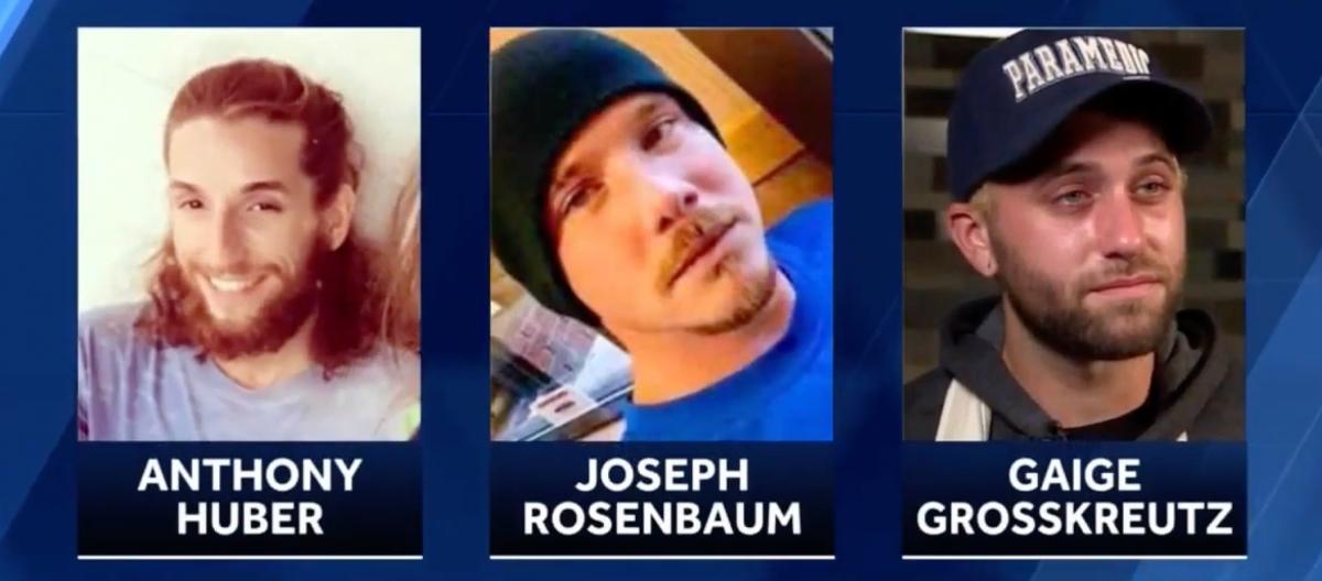 Anthony Huber, Joseph Rosenbaum, Gaige Grosskreutz