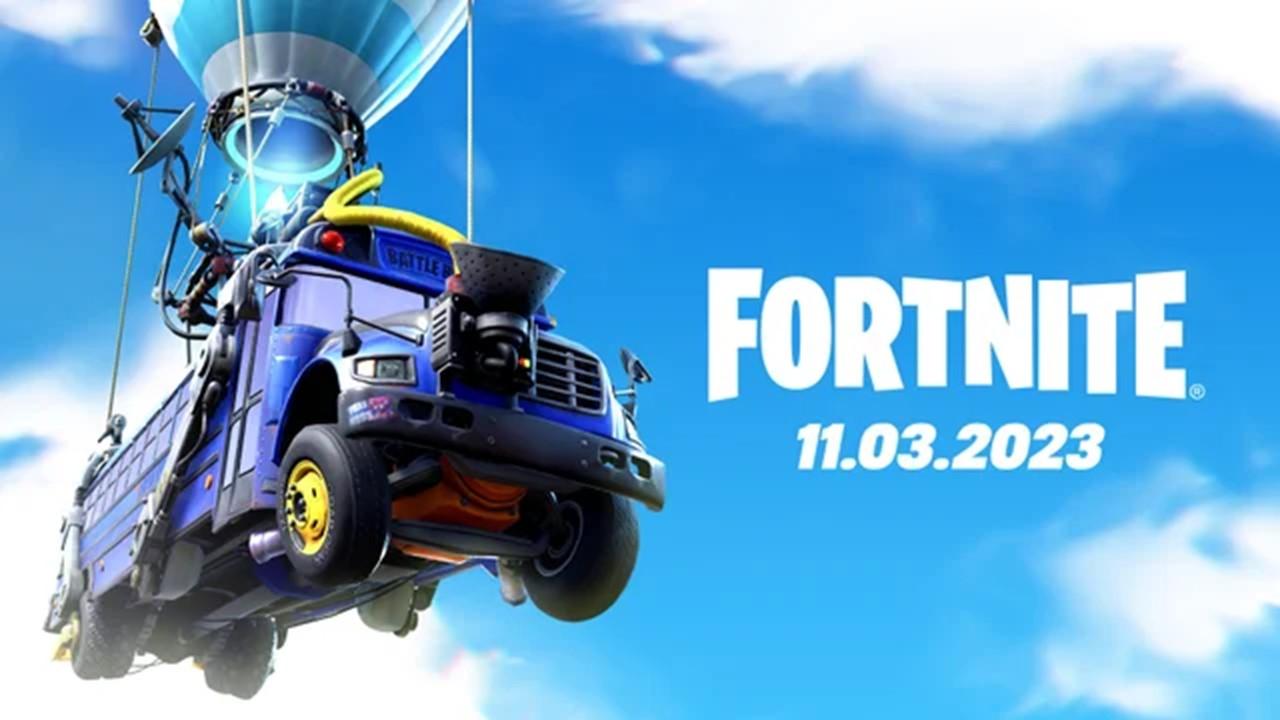 A 'Fortnite' poster with November 3rd on it