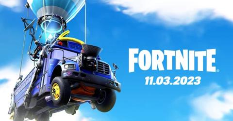 A 'Fortnite' poster with November 3rd on it