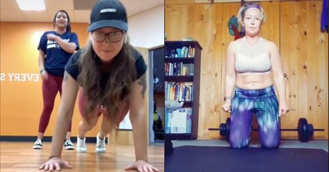 TikTok's Left Right Push-Up Challenge