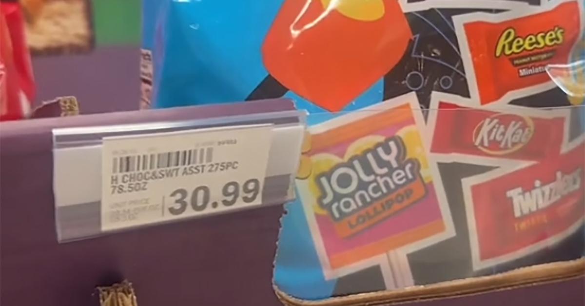 Halloween candy price too expensive TikTok