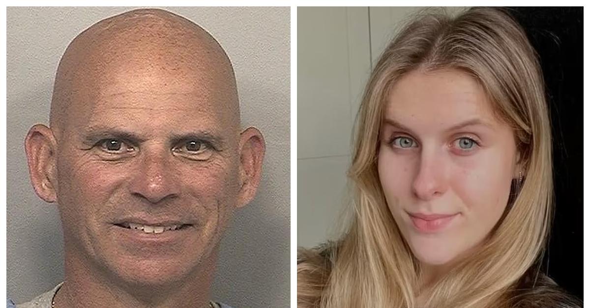 (L-R): Lyle Menendez's prison photo; Milly Bucksey