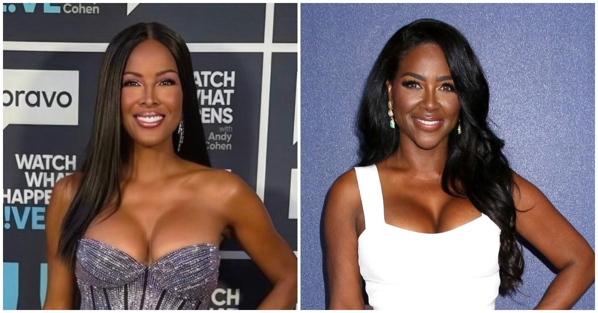 (l-r): Stacey Rusch and Kenya Moore 