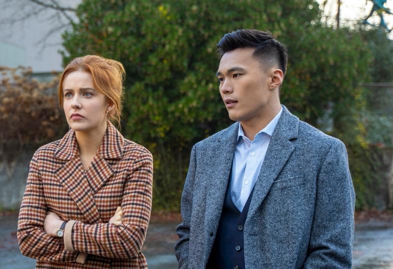 Kennedy McMann and John Harlan Kim on 'Nancy Drew'