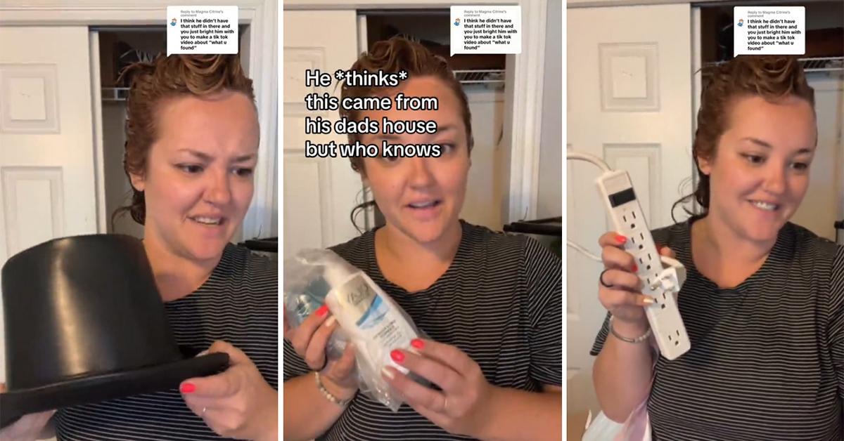 Random Facebook Mom Mom on TikTok Finds Hilariously Random Stuff in Son's Room