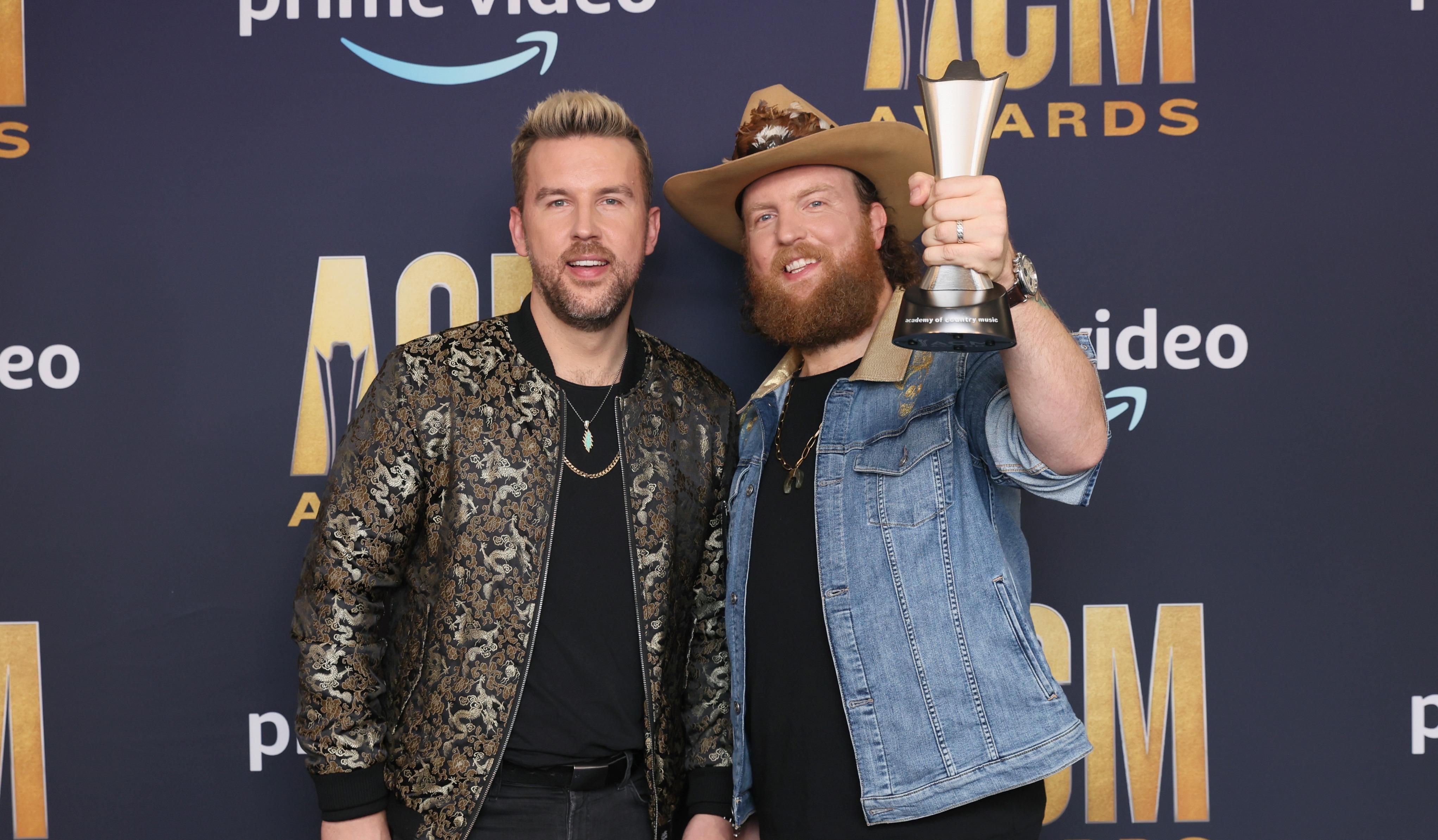 Brothers Osborne won Duo of the Year at the 57th Academy of Country Music Awards in March 2022.