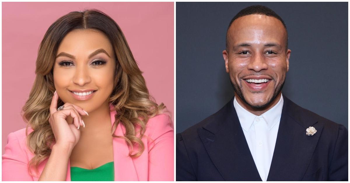 Dr. Pia Holec and DeVon Franklin