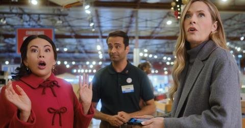 Janel Parrish, Neemish Parekh, and Maggie Lawson in a Sugarplummed movie still