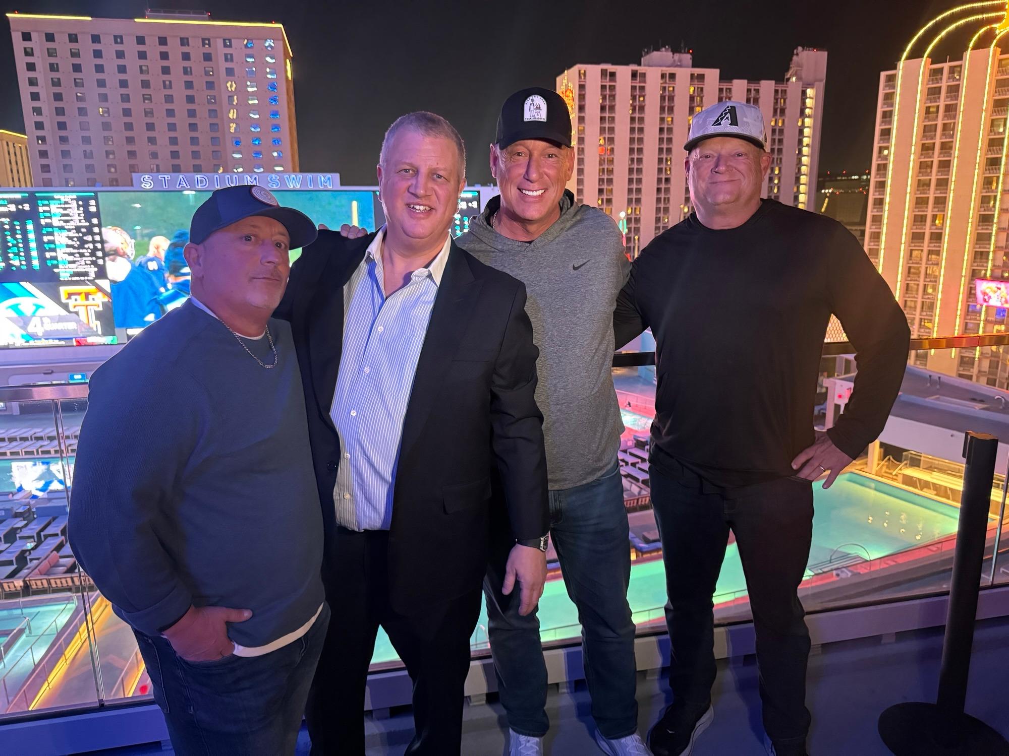 mlb icon az diamondbacks luis gonzo gonzalez circa owner derek stevens stadium swim las vegas