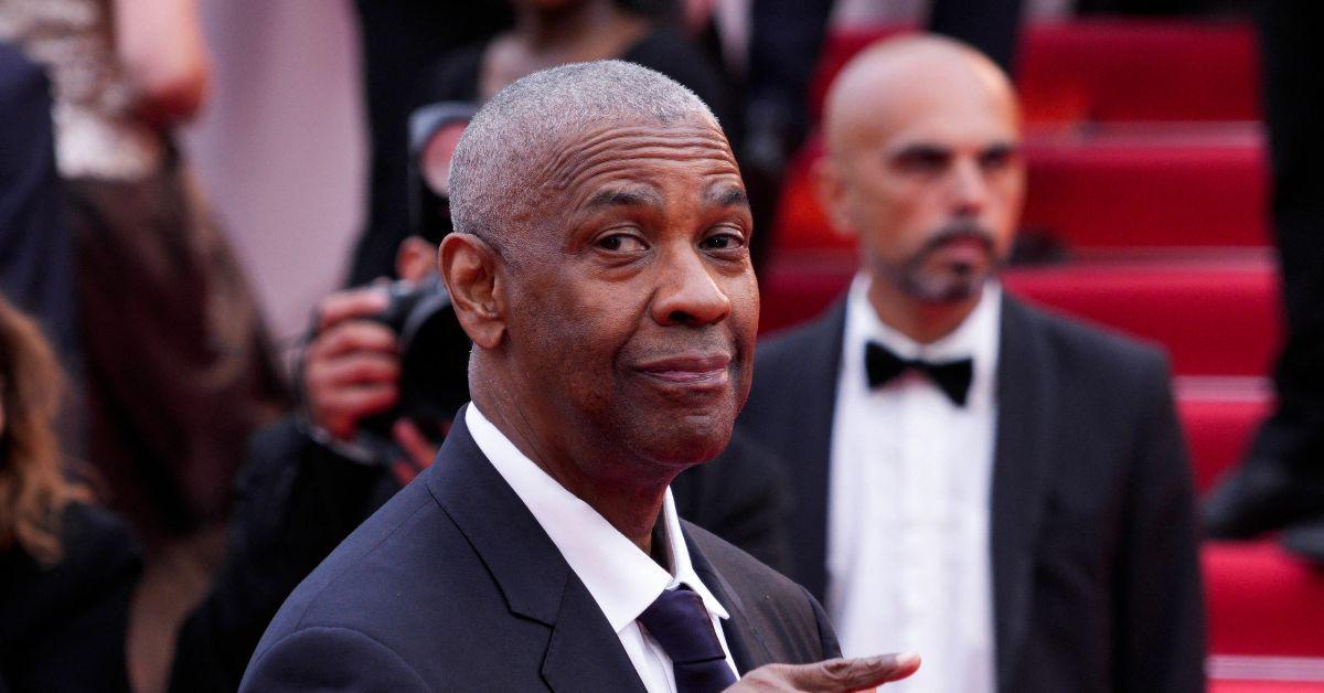 Denzel Washington at the Cannes Film Festival. 