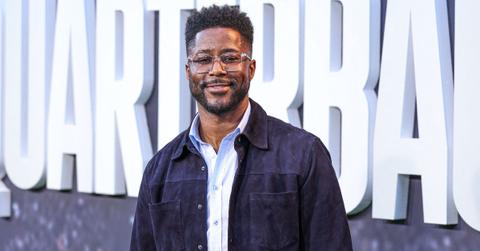 Nate Burleson posing for a press photo for Netflix