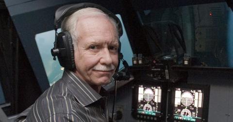 Chesley B. "Sully" Sullenberger III in the cockpit.