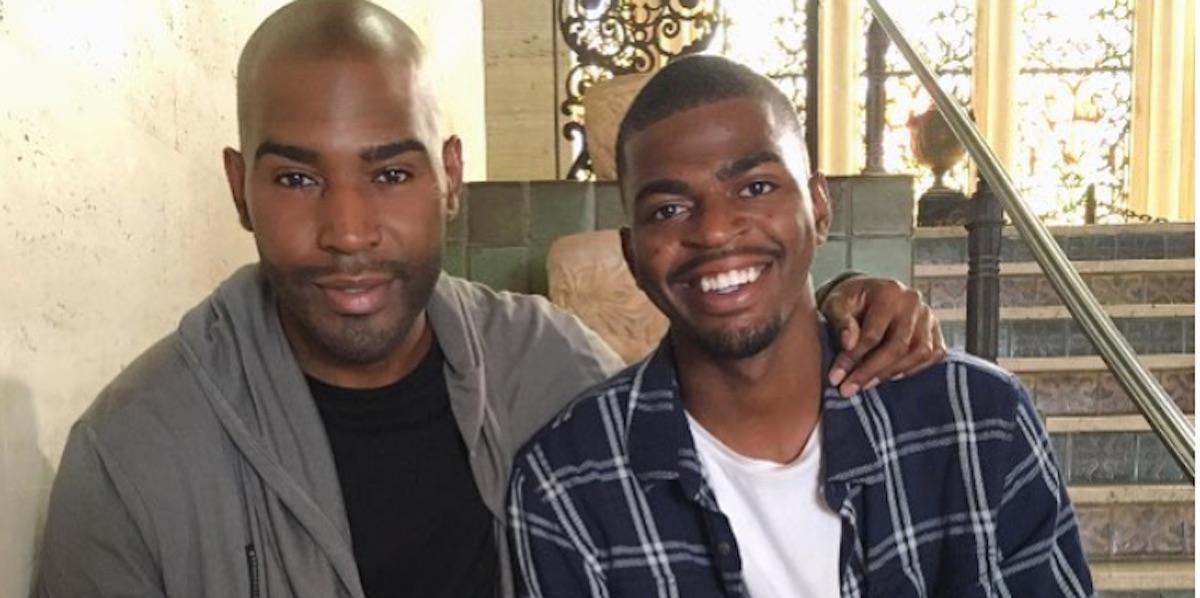 karamo brown and son