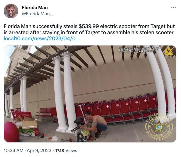florida-man-steals-scooter-from-target-tweet