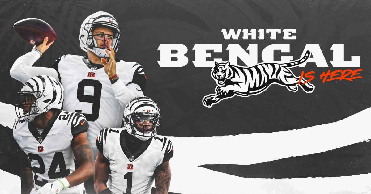 The Cincinnati Bengals Take the NFL by Storm With Their All-White Uniforms