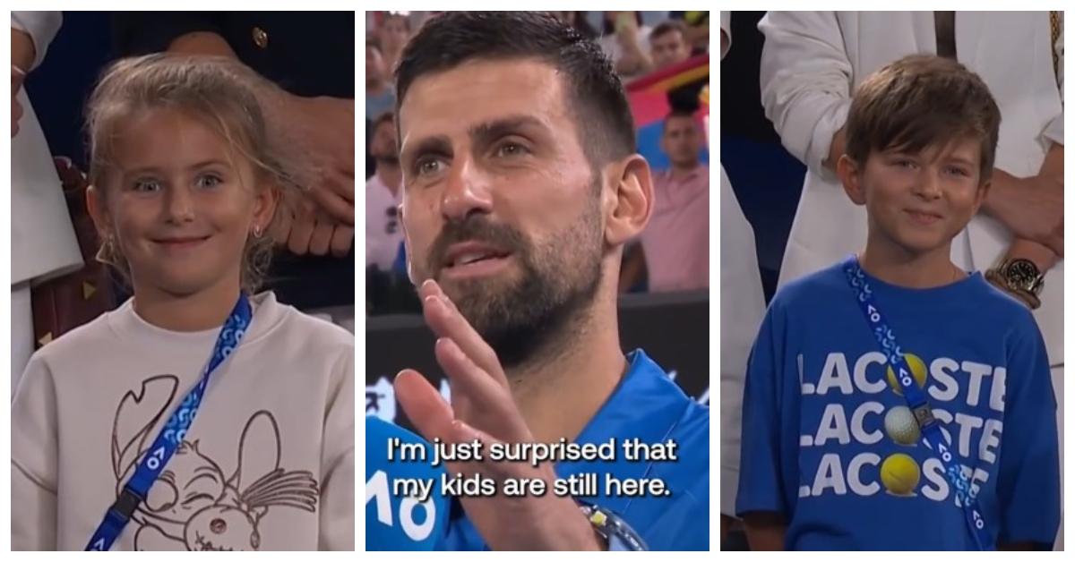 Novak Djokovic kids