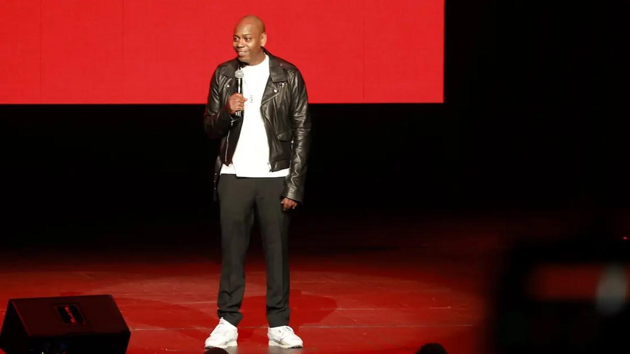 Dave Chappelle performs during a pop-up show at Radio City Music Hall on Oct. 16, 2022 in New York City