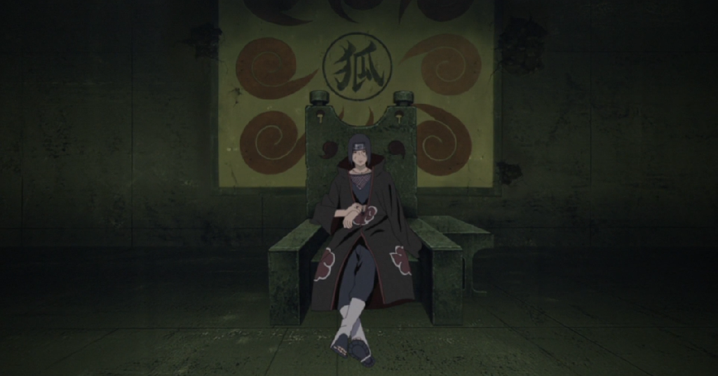 Why Does Itachi Uchiha Have His Left Arm Set Inside of His Cloak?