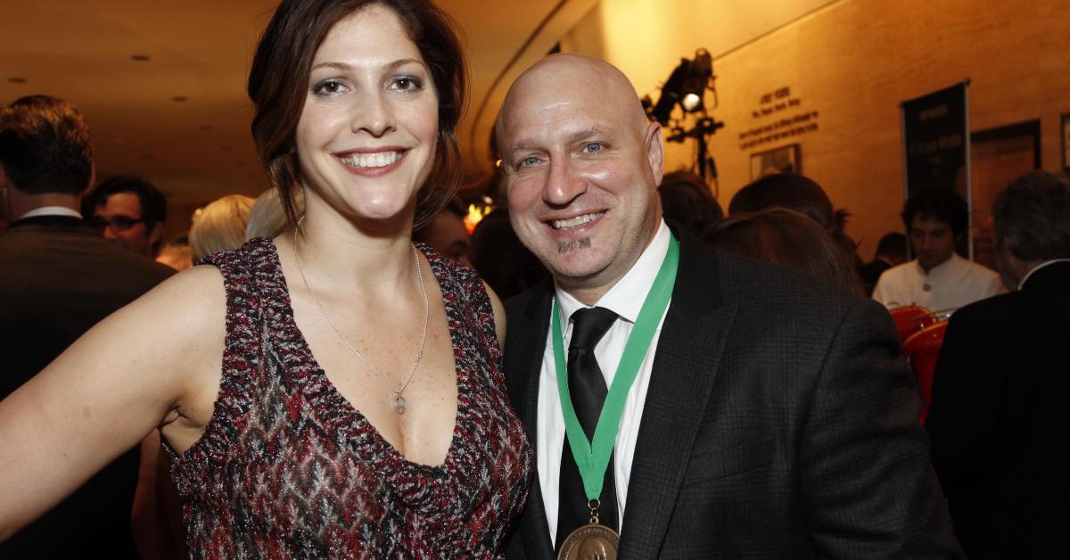 Lori Silverbush and Tom Colicchio at the 2010 James Beard Awards