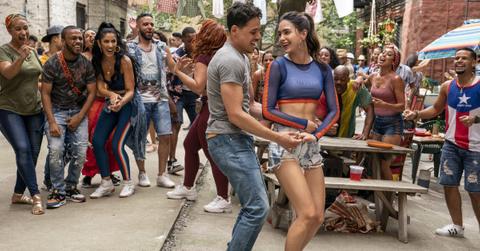 'In the Heights' Anthony Ramos as Usnavi and Melissa Barrera as Vanessa.