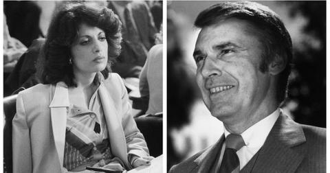 (L-R): Jackie Speier after visiting Jonestown; Congressman Leo Ryan smiling