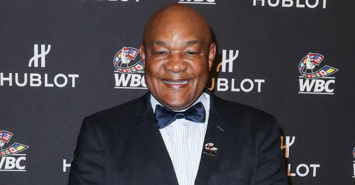 George Foreman at a Hublot event.