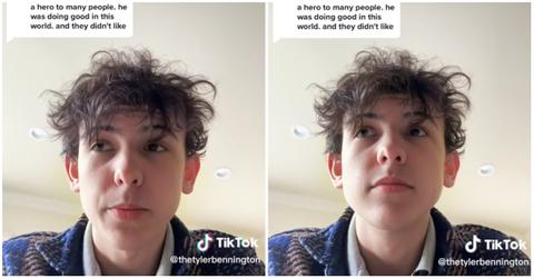 Tyler Bennington on TikTok
