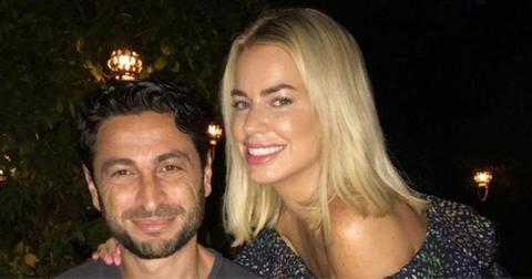 (l-r): Cem Habib and Caroline Stanbury smiling at an event.